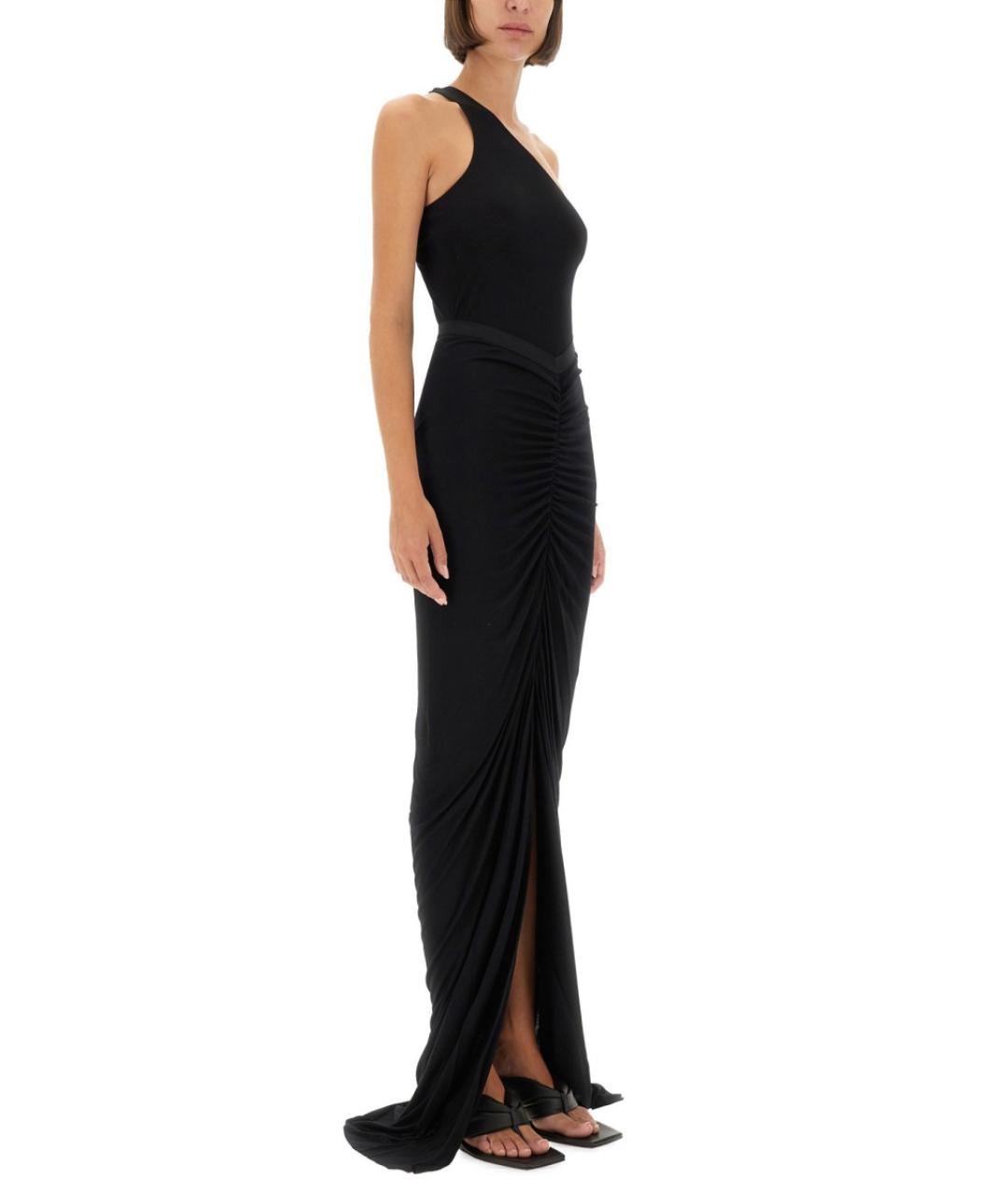 RICK OWENS Черная вискозная блузы, фото 2