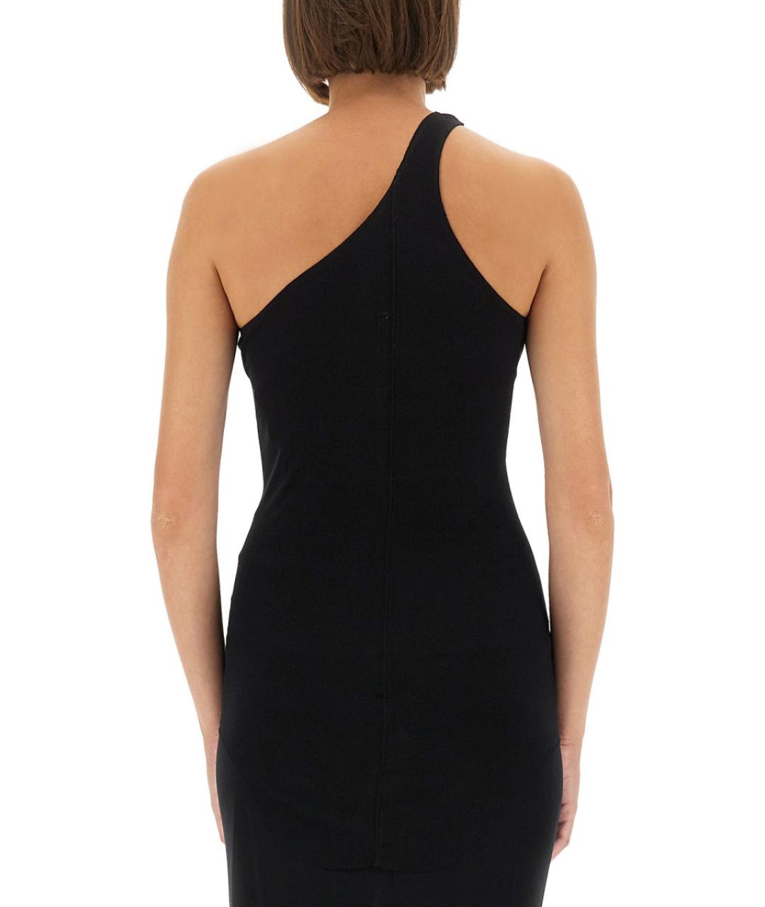 RICK OWENS Черная вискозная блузы, фото 4