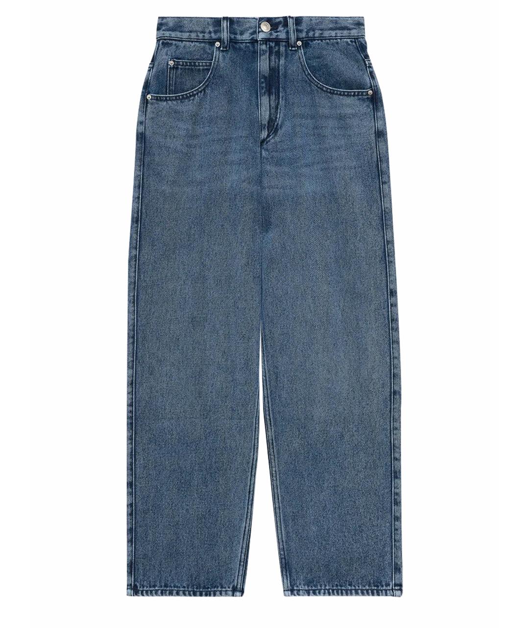 ISABEL MARANT Синие прямые джинсы, фото 1