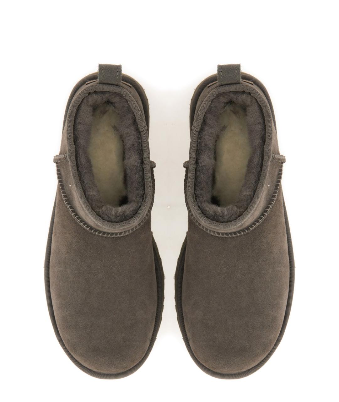 UGG AUSTRALIA Серые замшевые ботинки, фото 2