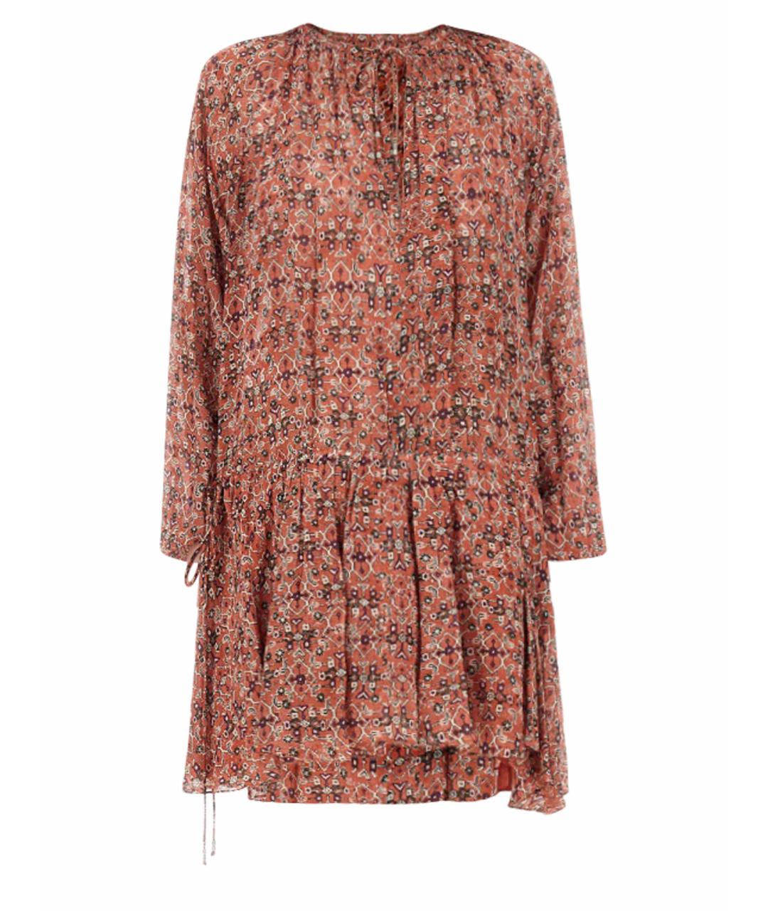 ISABEL MARANT ETOILE Красное вискозное повседневное платье, фото 1