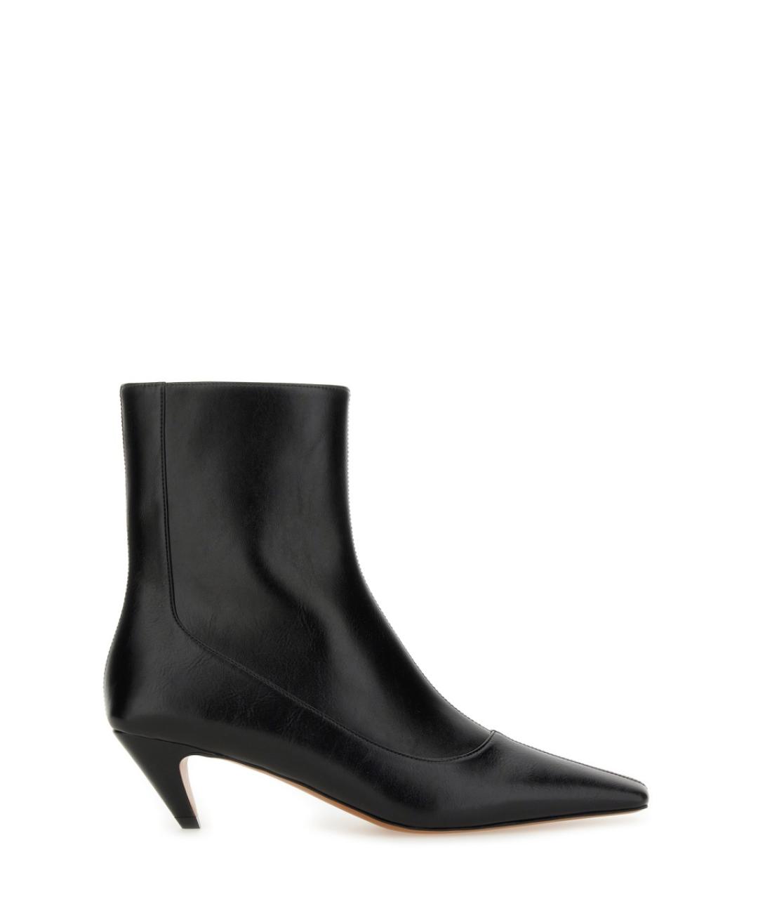 STELLA MCCARTNEY Черные ботильоны из искусственной кожи, фото 1