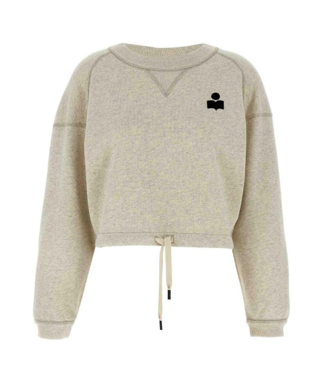 ISABEL MARANT ETOILE Бежевый хлопковый джемпер / свитер, фото 1