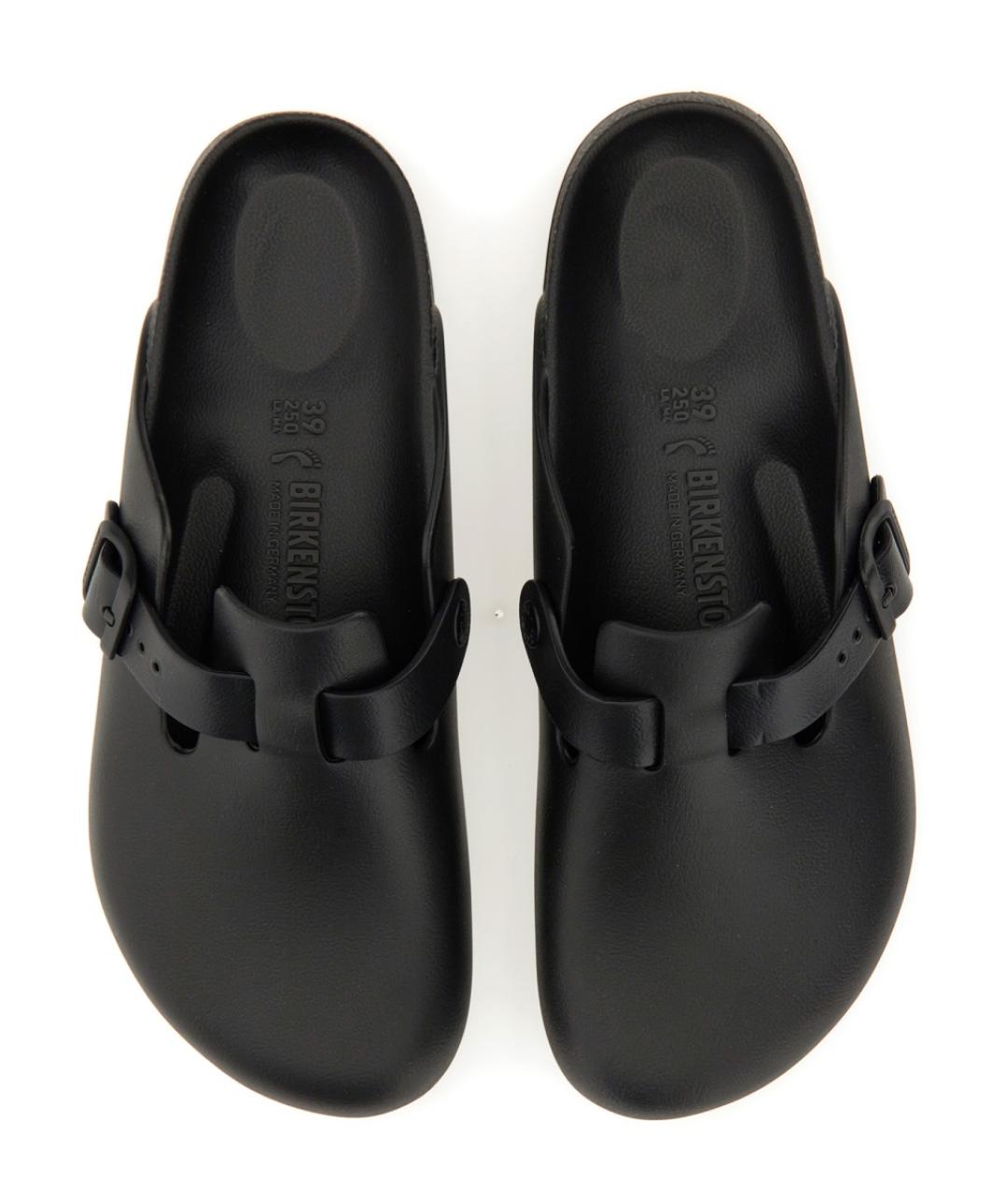 BIRKENSTOCK Черные шлепанцы, фото 5