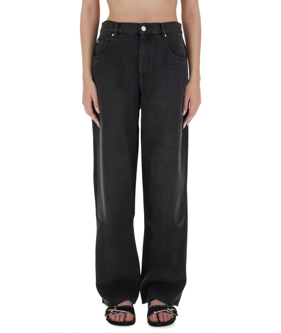 ISABEL MARANT Черные прямые джинсы, фото 2