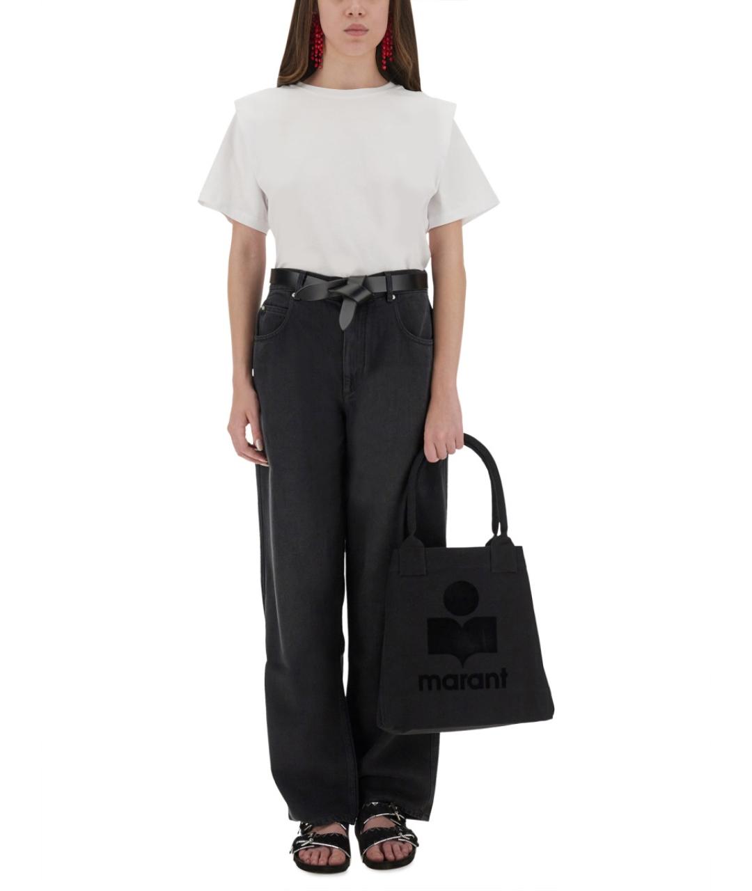 ISABEL MARANT Черные прямые джинсы, фото 3