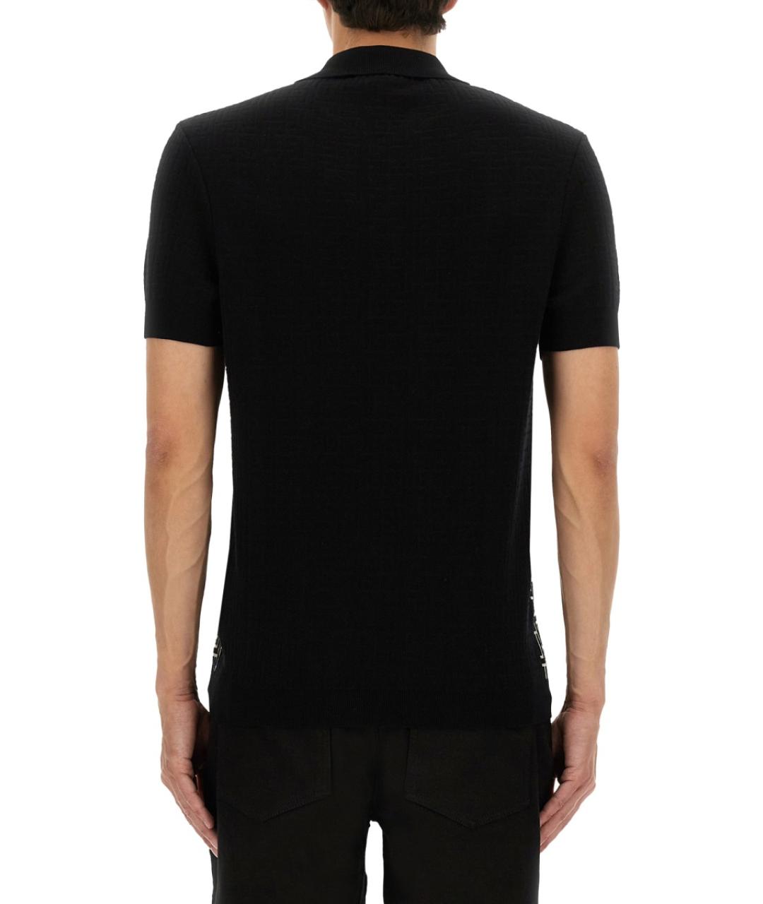 BALMAIN Мульти хлопковое поло с коротким рукавом, фото 4