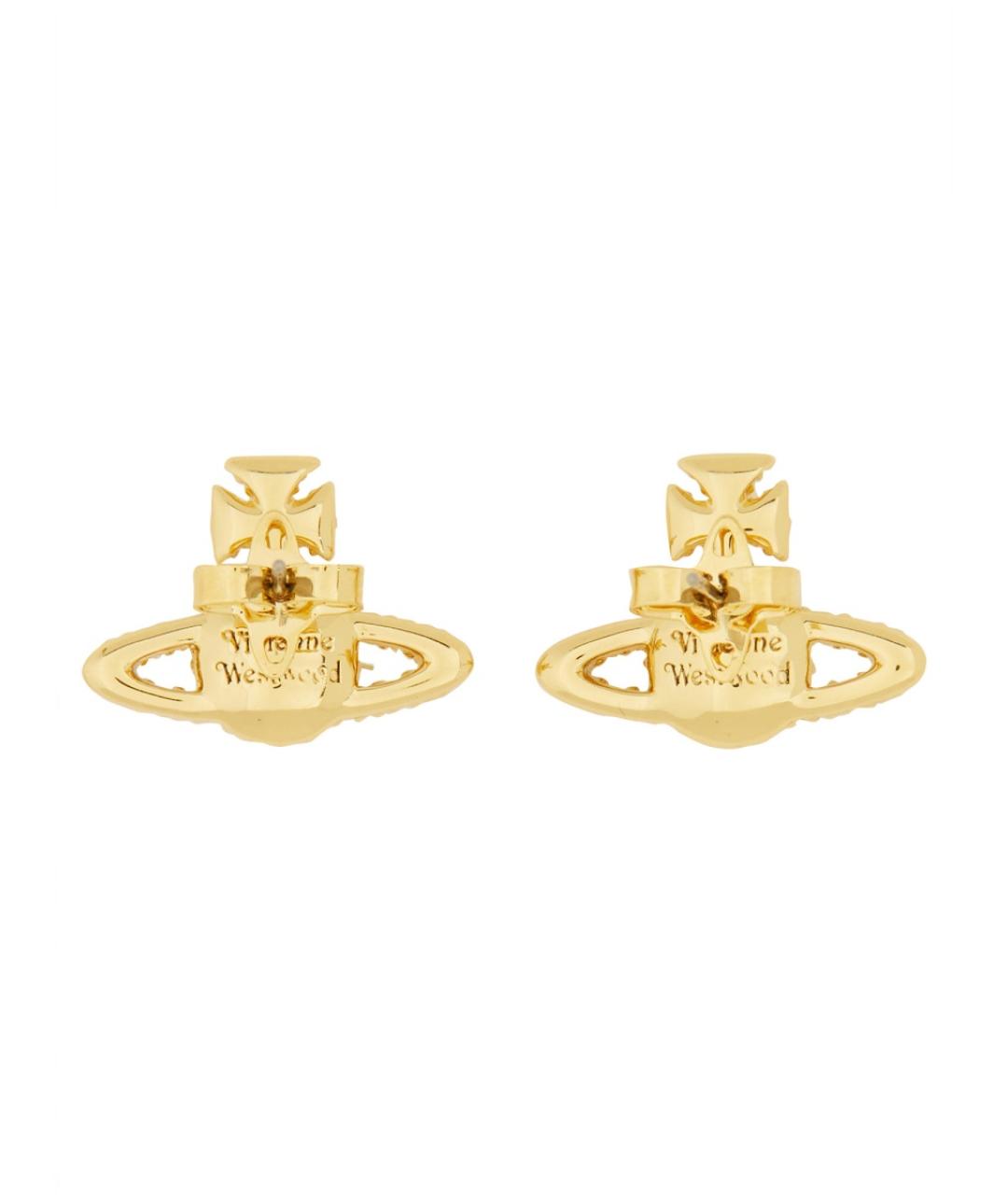 VIVIENNE WESTWOOD Золотые серьги, фото 2