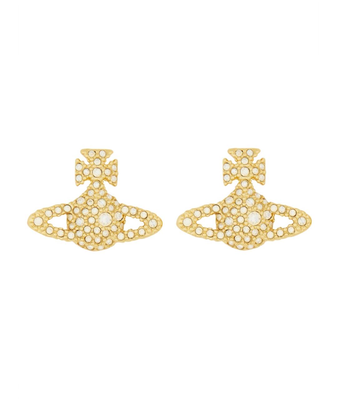VIVIENNE WESTWOOD Золотые серьги, фото 1