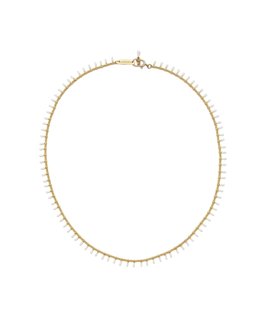 ISABEL MARANT Золотая латунная цепочка, фото 1