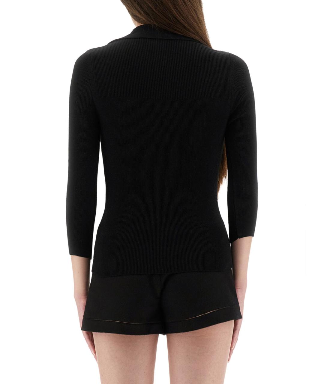 VIVIENNE WESTWOOD Черная хлопковая футболка, фото 4