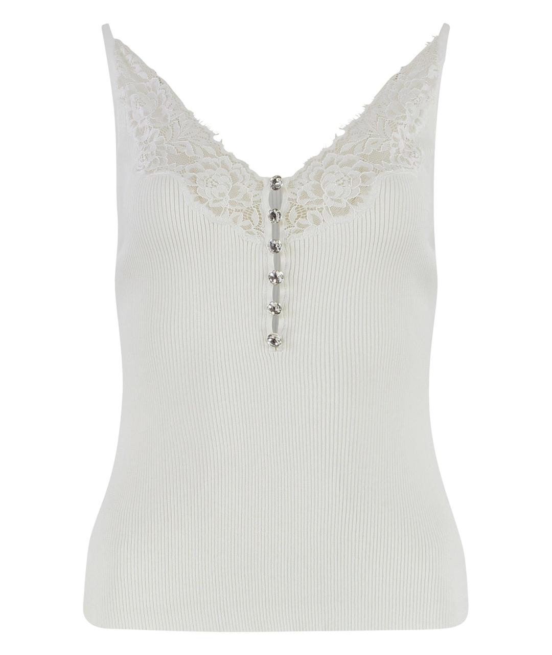 SELF-PORTRAIT Белая вискозная блузы, фото 1