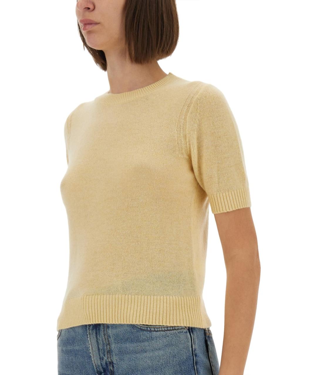 GUEST IN RESIDENCE Бежевый кашемировый джемпер / свитер, фото 5