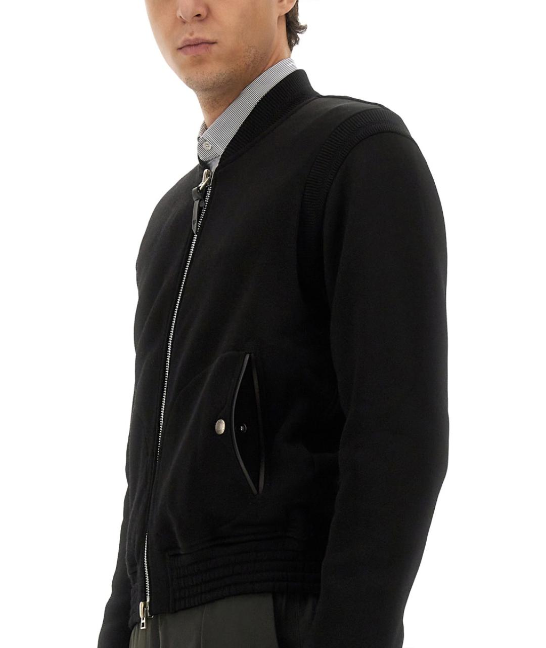 TOM FORD Черная хлопковая куртка, фото 5