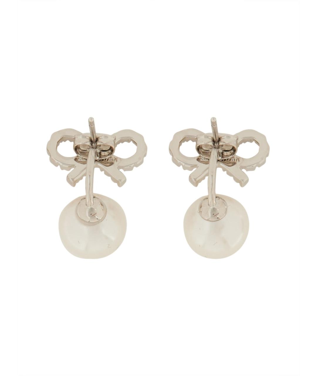 SELF-PORTRAIT Серебряные латунные серьги, фото 2