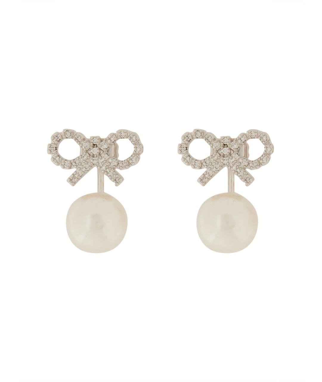 SELF-PORTRAIT Серебряные латунные серьги, фото 1