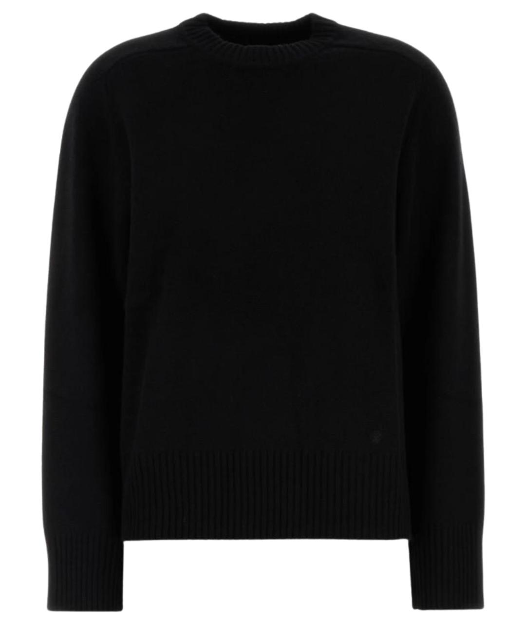 LOULOU STUDIO Черный кашемировый джемпер / свитер, фото 1