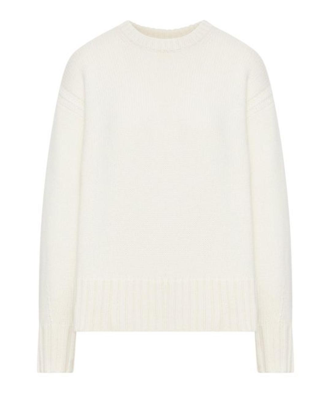 GUEST IN RESIDENCE Белый кашемировый джемпер / свитер, фото 1