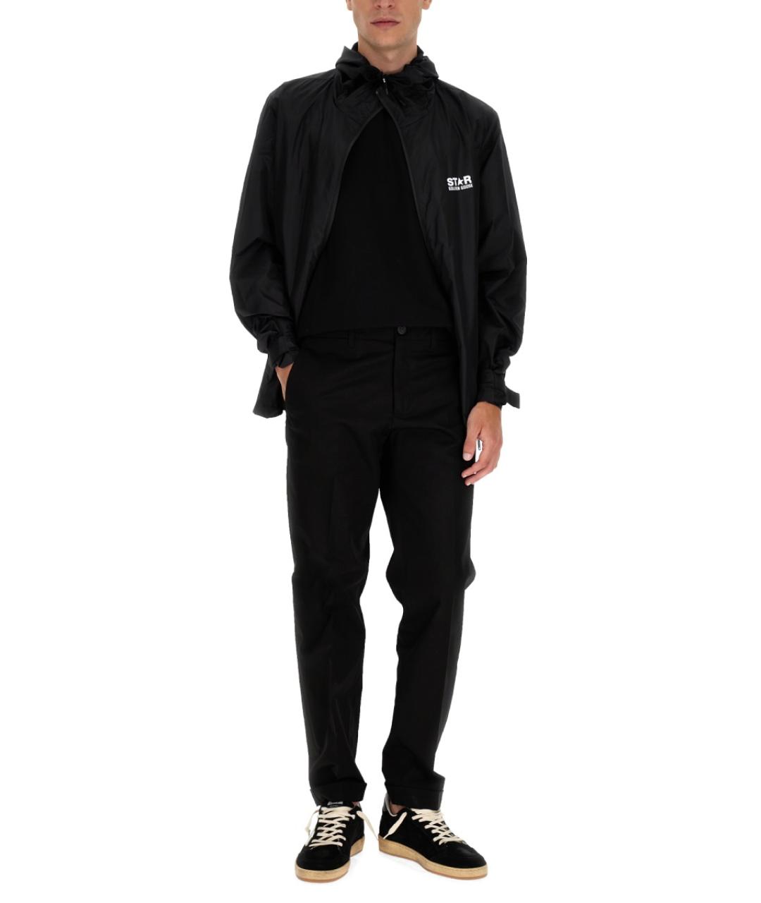 GOLDEN GOOSE DELUXE BRAND Черная полиамидовая куртка, фото 4