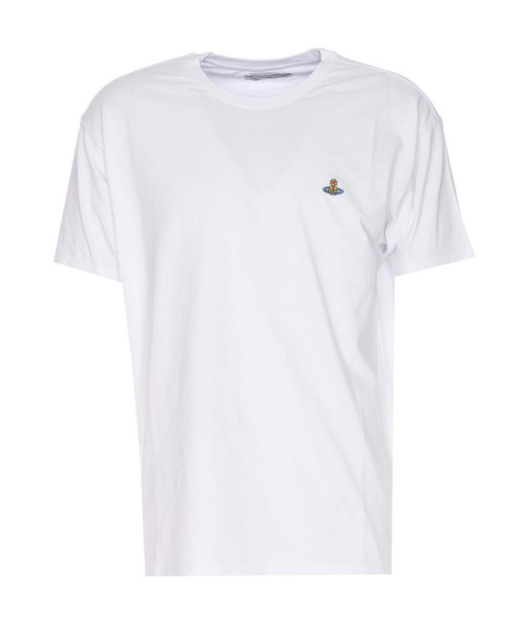 VIVIENNE WESTWOOD Белая хлопковая футболка, фото 1