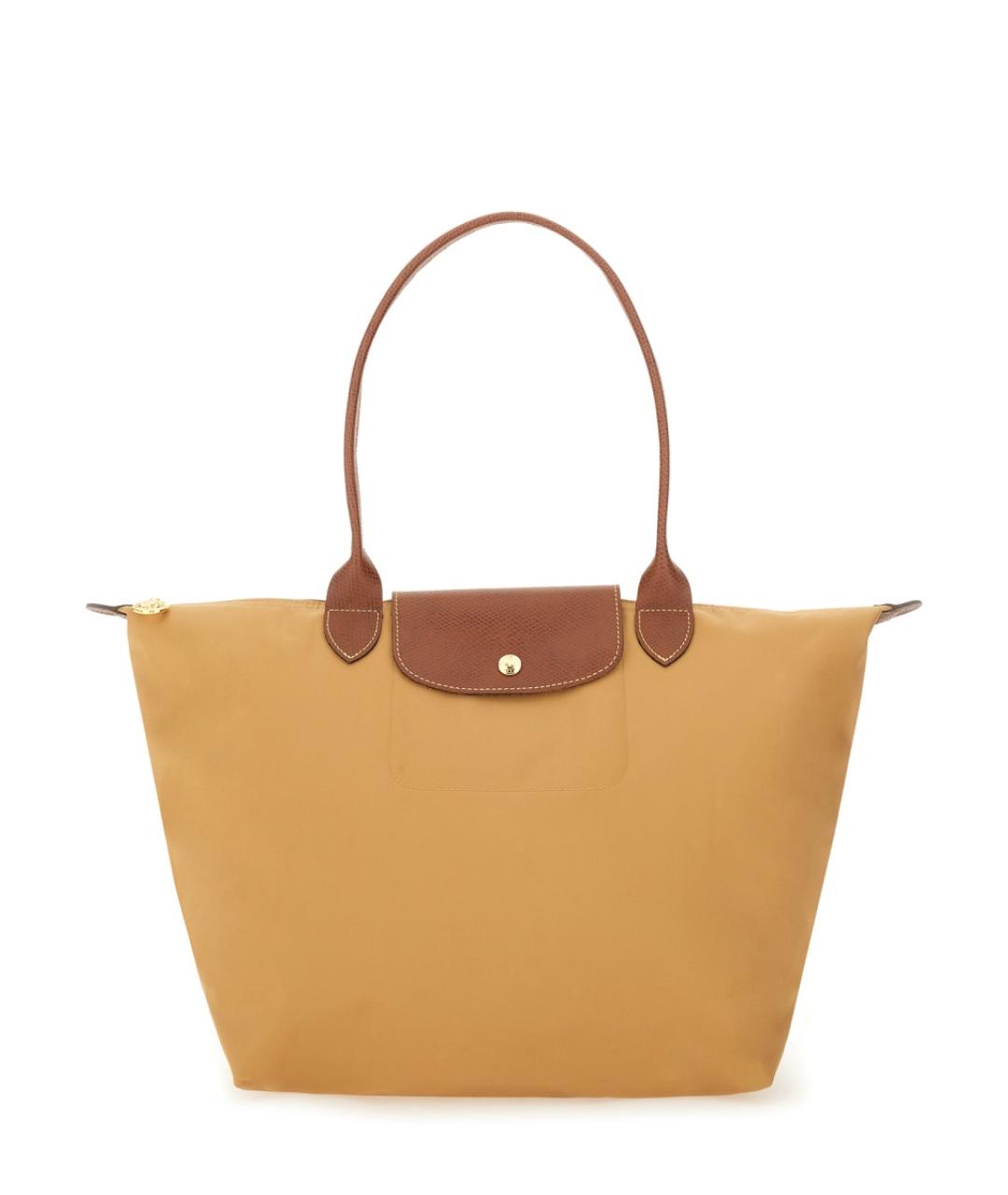 LONGCHAMP Бежевая сумка тоут, фото 1