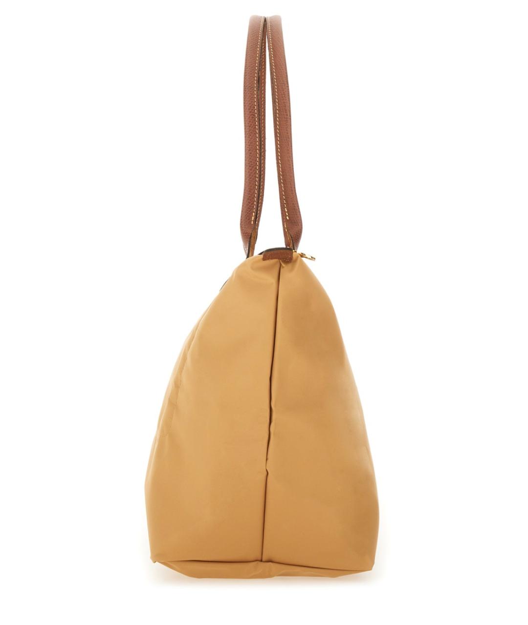 LONGCHAMP Бежевая сумка тоут, фото 3