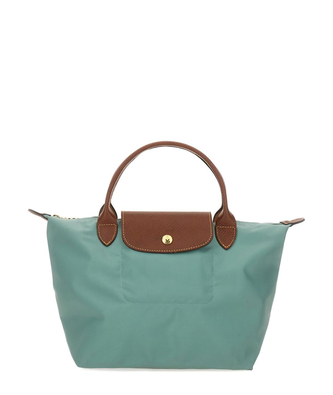 LONGCHAMP Зеленая сумка тоут, фото 1