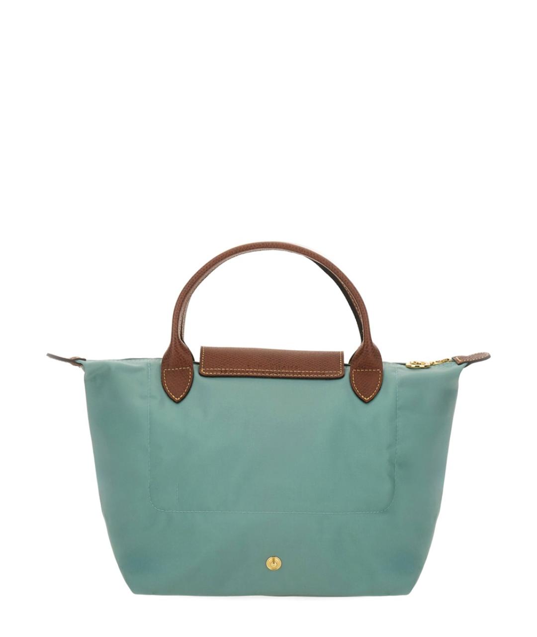 LONGCHAMP Зеленая сумка тоут, фото 2