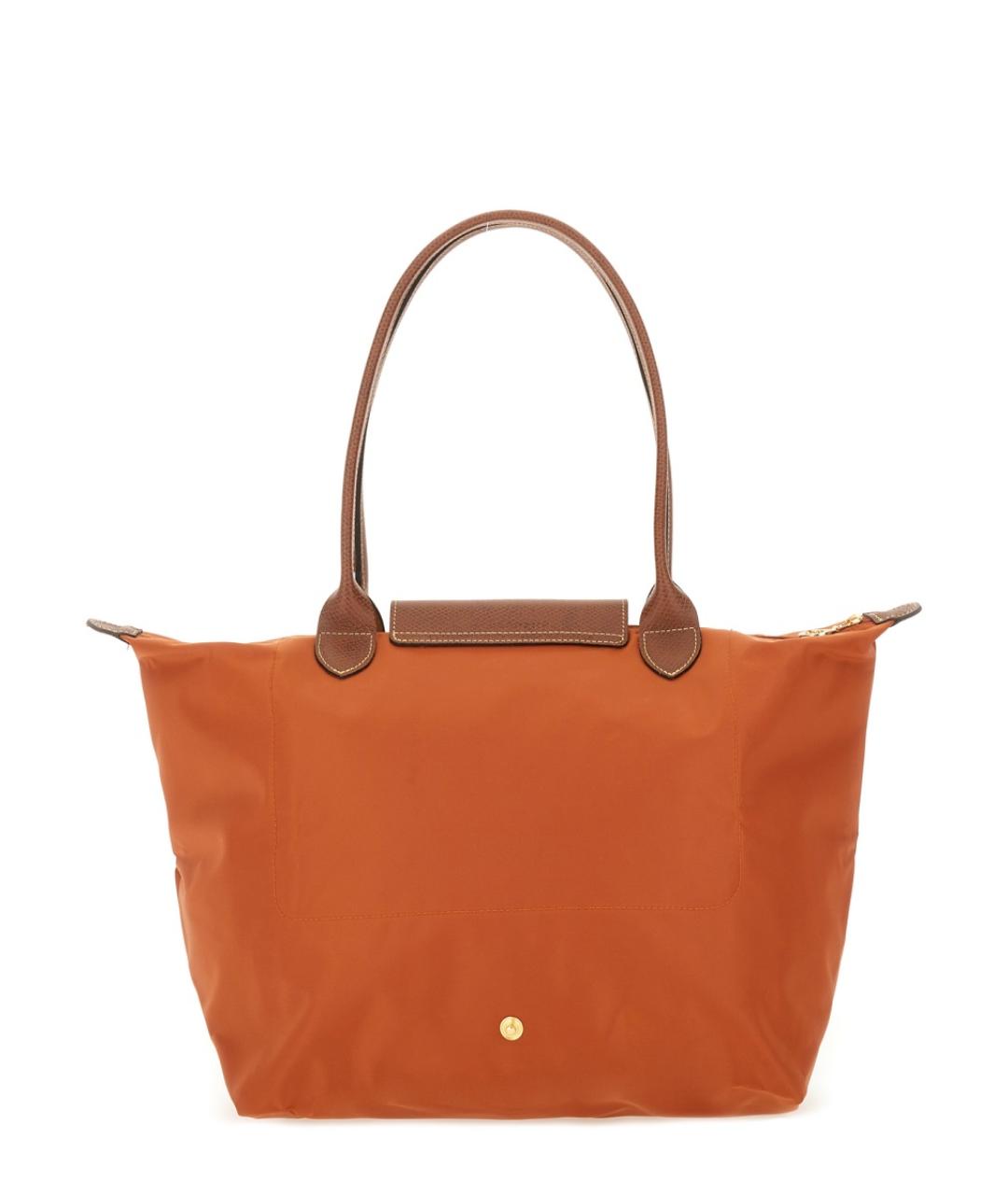 LONGCHAMP Оранжевая сумка тоут, фото 2