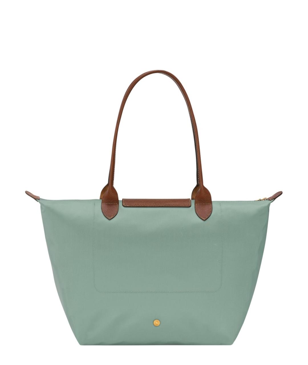 LONGCHAMP Бирюзовая сумка тоут, фото 3
