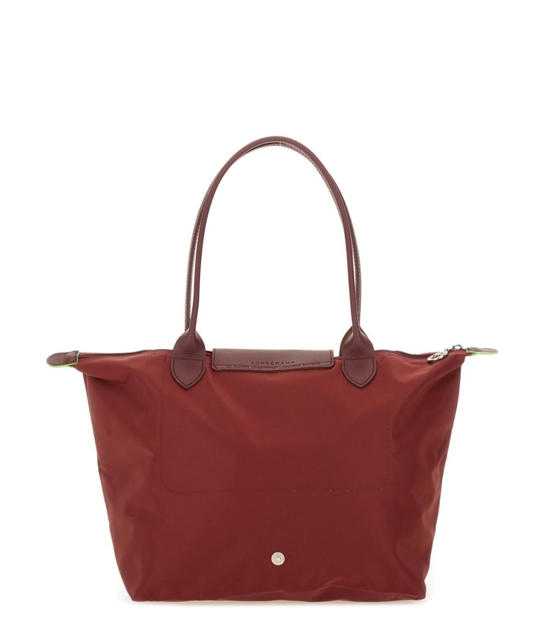 LONGCHAMP Бордовая сумка тоут, фото 2