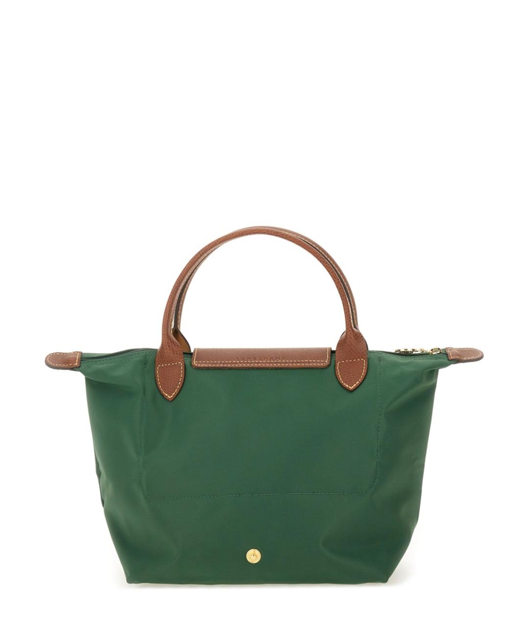 LONGCHAMP Зеленая сумка тоут, фото 2