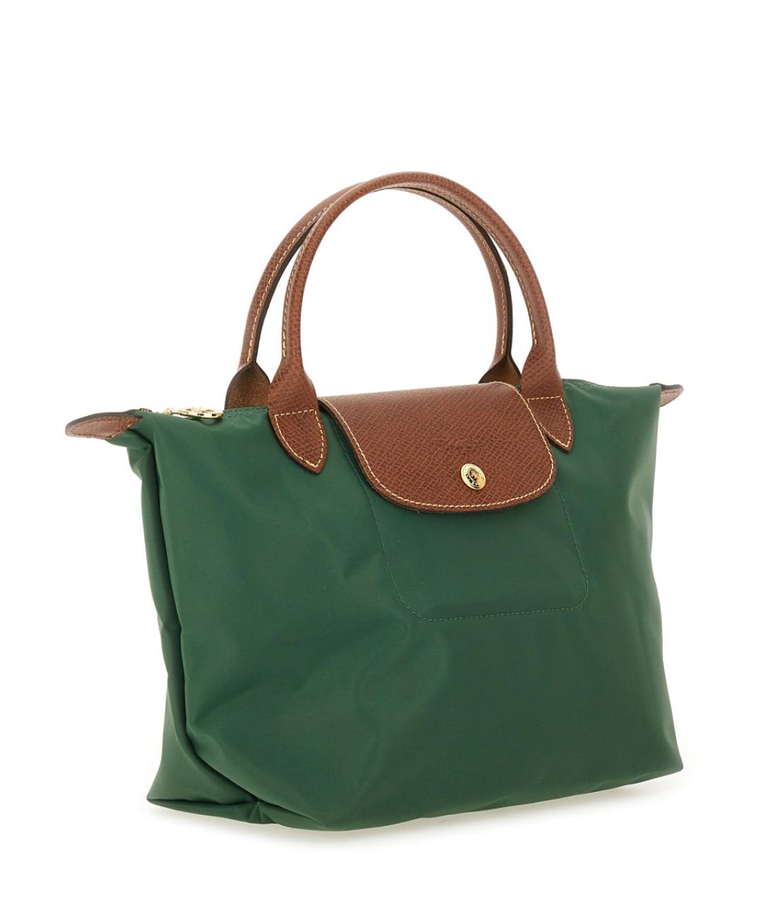 LONGCHAMP Зеленая сумка тоут, фото 3
