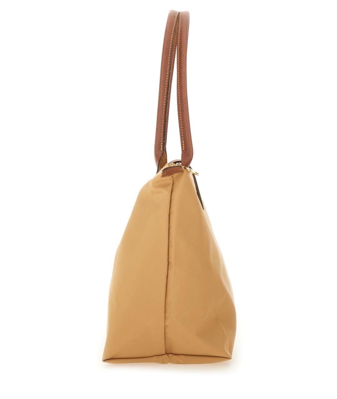 LONGCHAMP Бежевая сумка тоут, фото 2