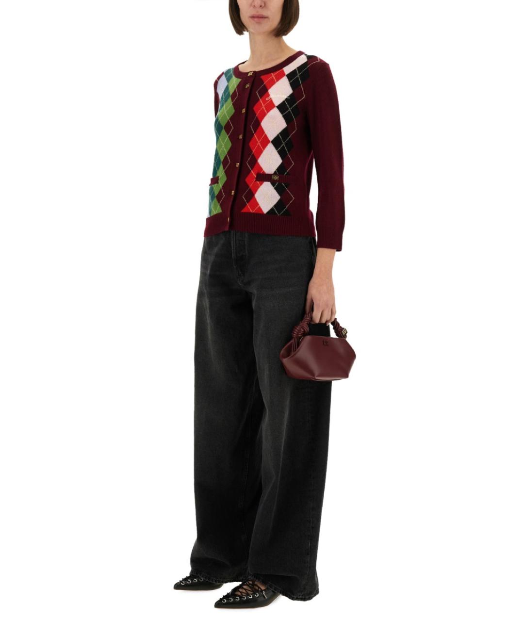 GANNI Мульти шерстяной джемпер / свитер, фото 3