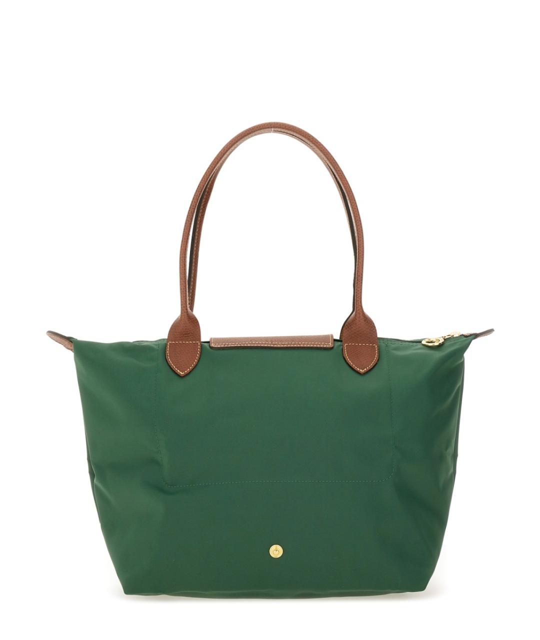 LONGCHAMP Зеленая сумка тоут, фото 2