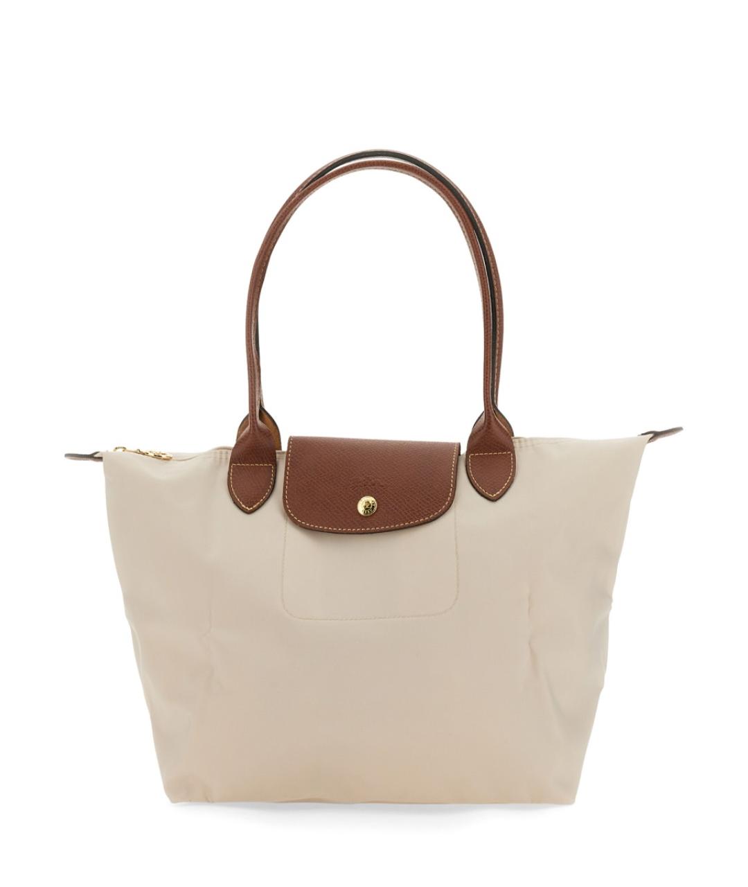 LONGCHAMP Бежевая сумка тоут, фото 1