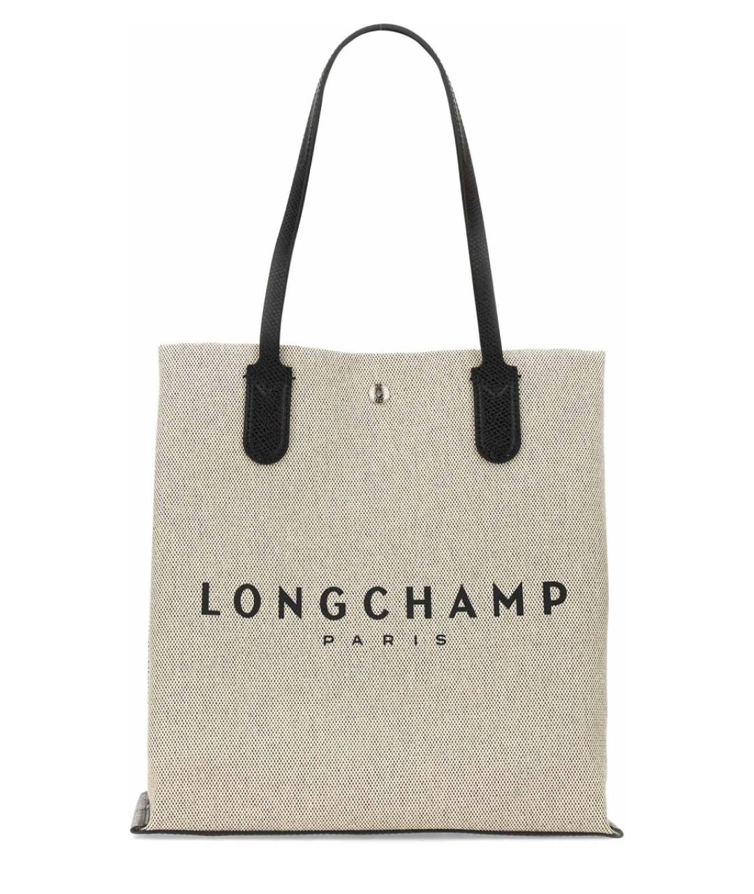 LONGCHAMP Бежевая сумка тоут, фото 3