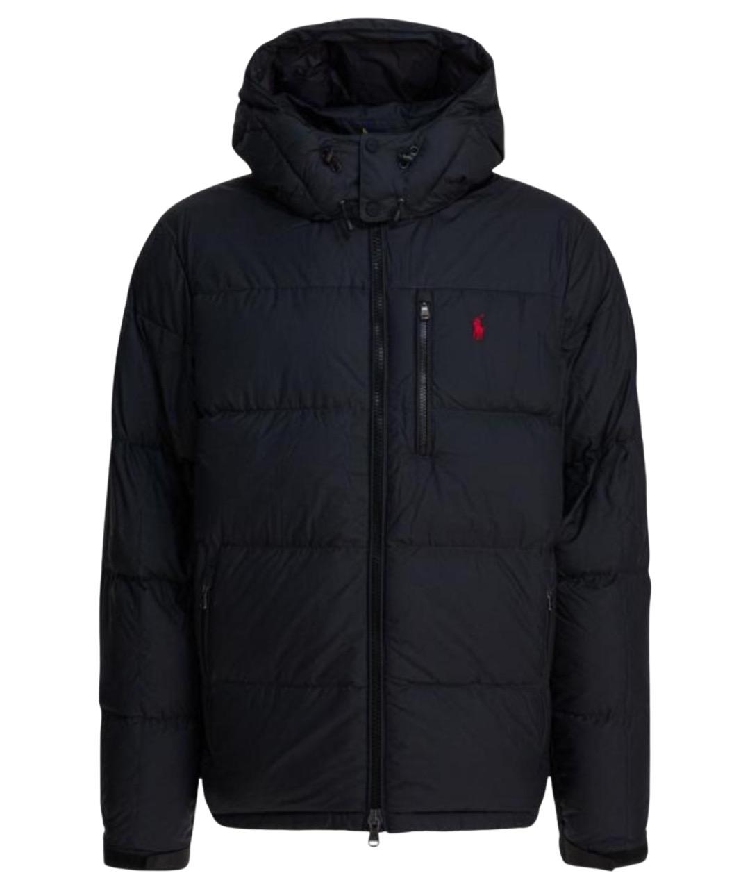 POLO RALPH LAUREN Черная полиэстеровая куртка, фото 1