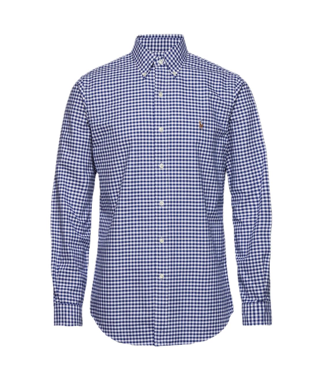 POLO RALPH LAUREN Синяя хлопковая кэжуал рубашка, фото 1