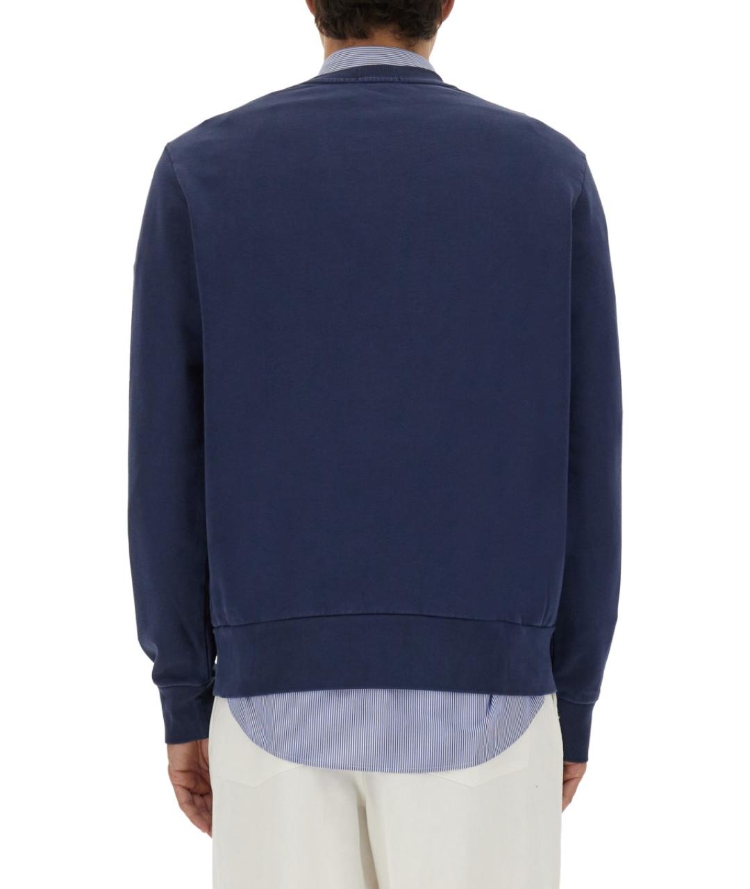 POLO RALPH LAUREN Синий хлопковый джемпер / свитер, фото 4