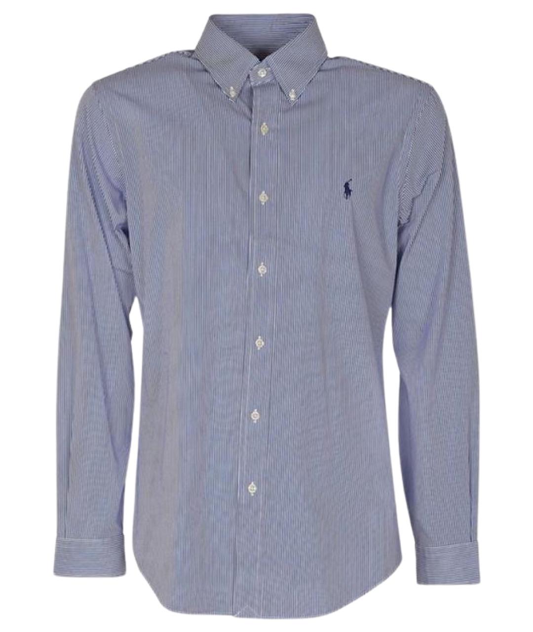 POLO RALPH LAUREN Синяя хлопковая кэжуал рубашка, фото 1