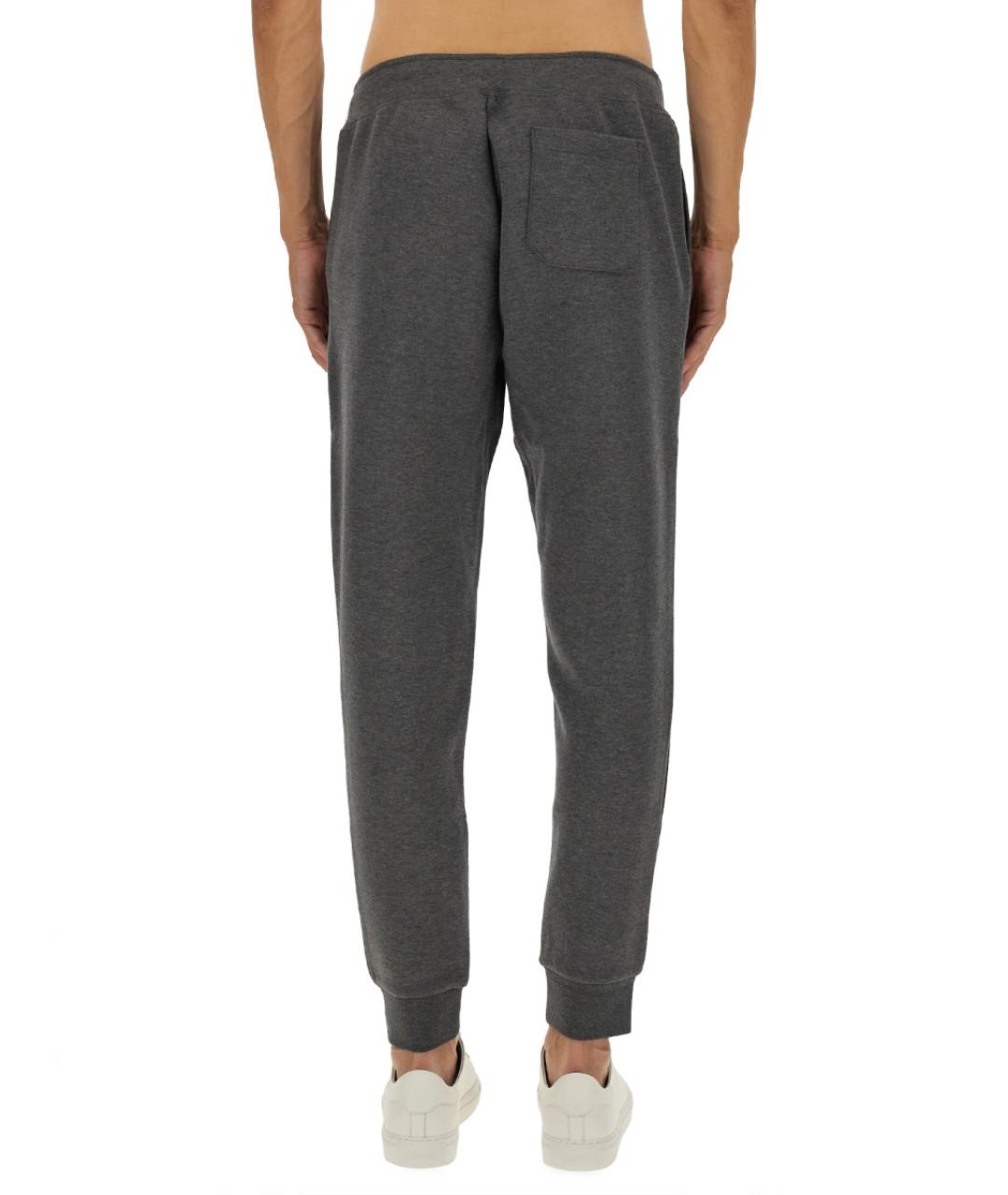 POLO RALPH LAUREN Серые хлопковые повседневные брюки, фото 3