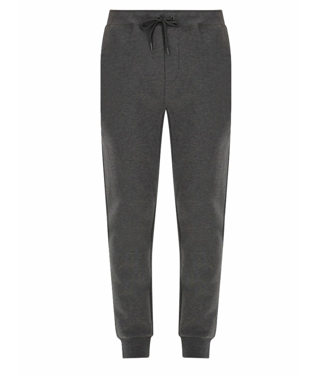 POLO RALPH LAUREN Серые хлопковые повседневные брюки, фото 1