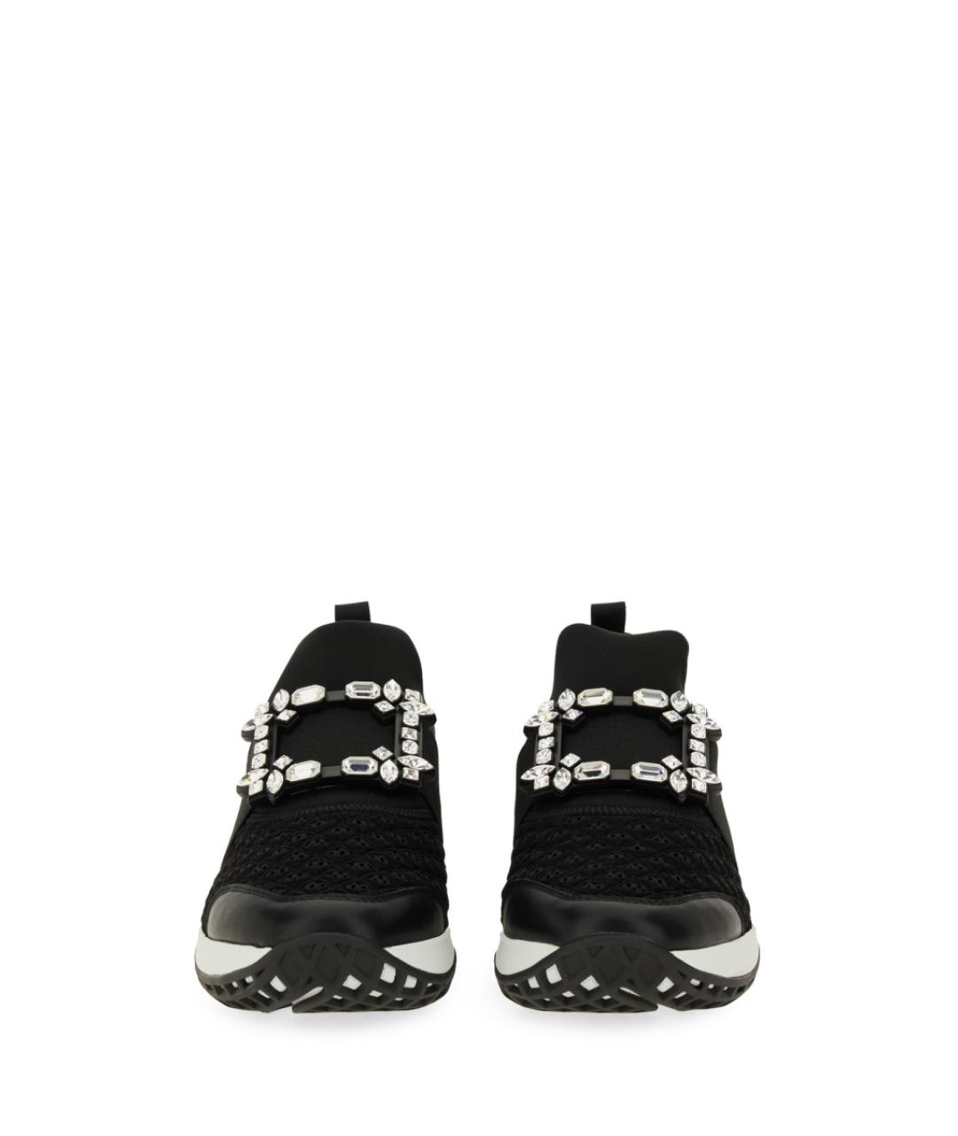 ROGER VIVIER Черные кроссовки, фото 4