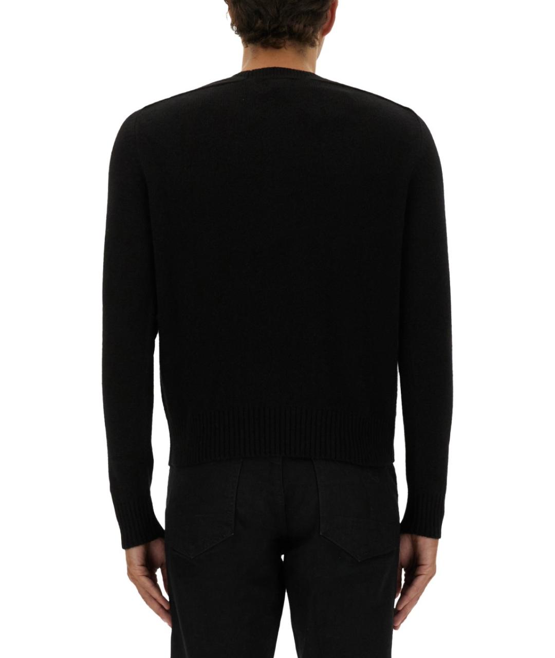 TOM FORD Черный кашемировый джемпер / свитер, фото 4