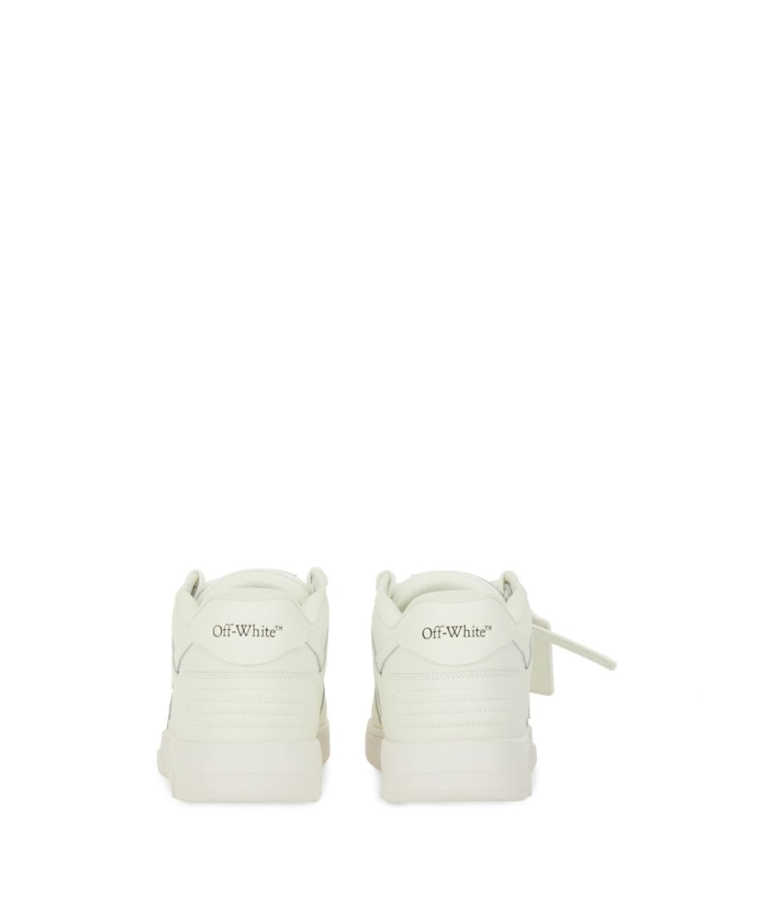 OFF-WHITE Бежевые низкие кроссовки / кеды, фото 4