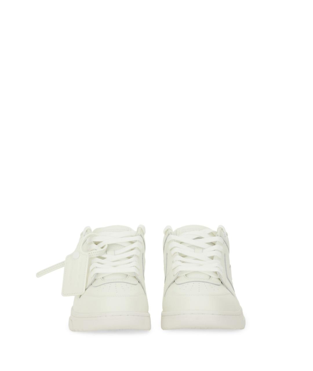 OFF-WHITE Бежевые низкие кроссовки / кеды, фото 5