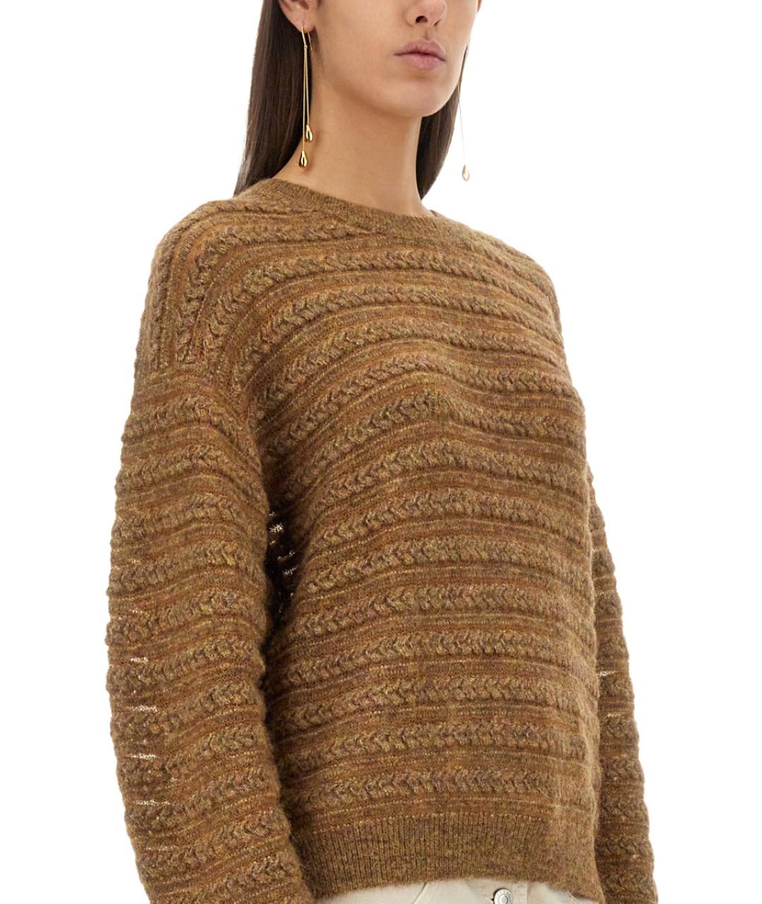 ISABEL MARANT ETOILE Бежевый шерстяной джемпер / свитер, фото 6