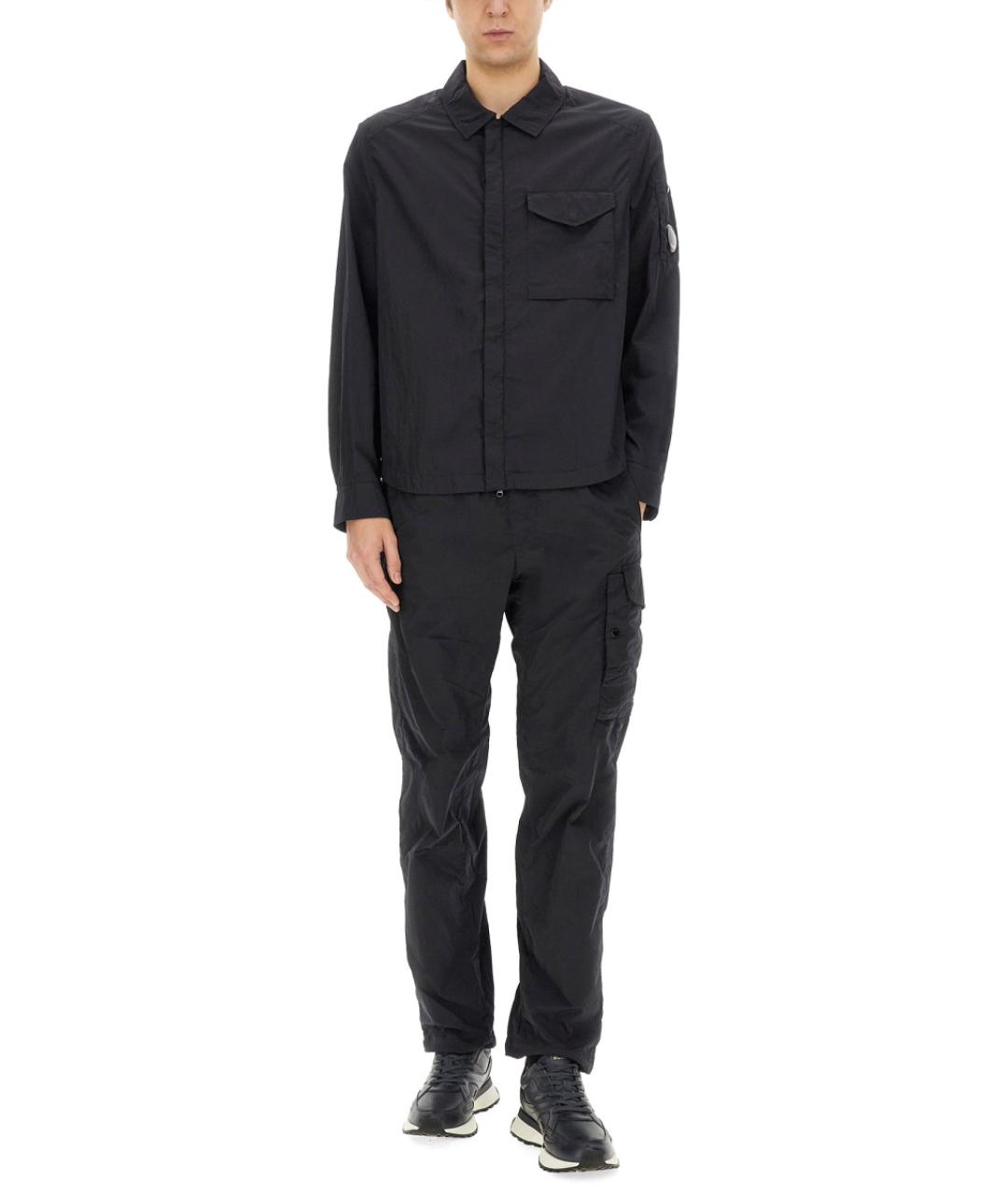 CP COMPANY Синяя полиамидовая куртка, фото 5